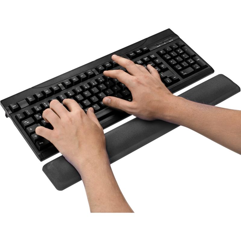 InLine® Tastatur-Pad schwarz Gel Handballenauflage 464x60x23mm