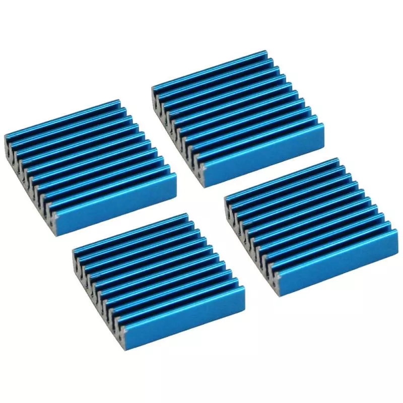 InLine® RAM-Kühler selbstklebende Kühlrippen 4 Stück