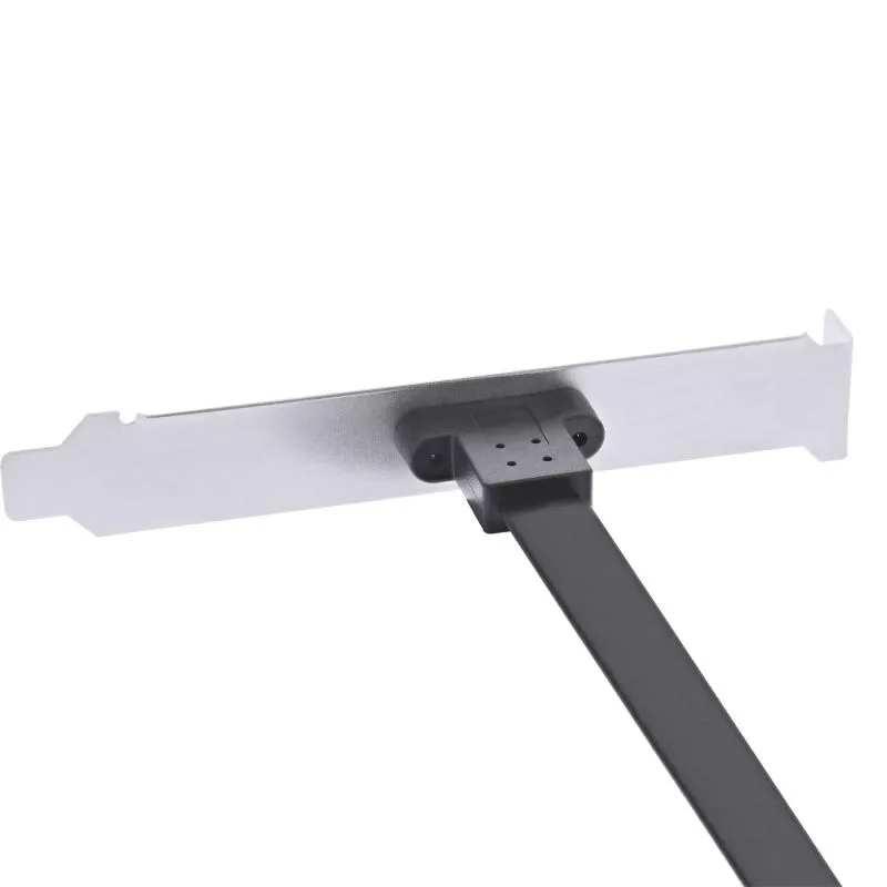 InLine® Slotblende USB Typ-C zu USB 3.1 Frontpanel Key-A intern 0,3m