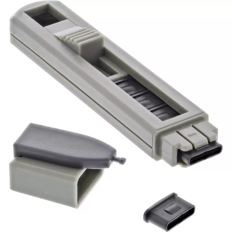 InLine® USB Typ-C Portblocker 12er Nachfüllpack für USB-C Portblocker 55724
