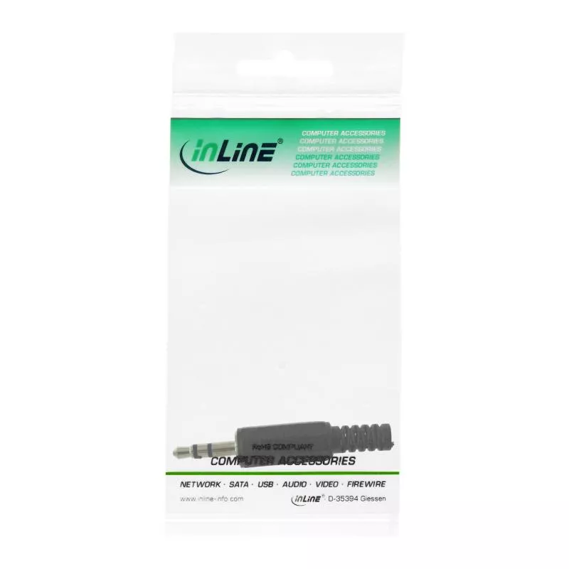 Klinkenstecker 3,5mm Stereo – Lötversion Klinkenstecker 3,5mm Stereo – Lötversion