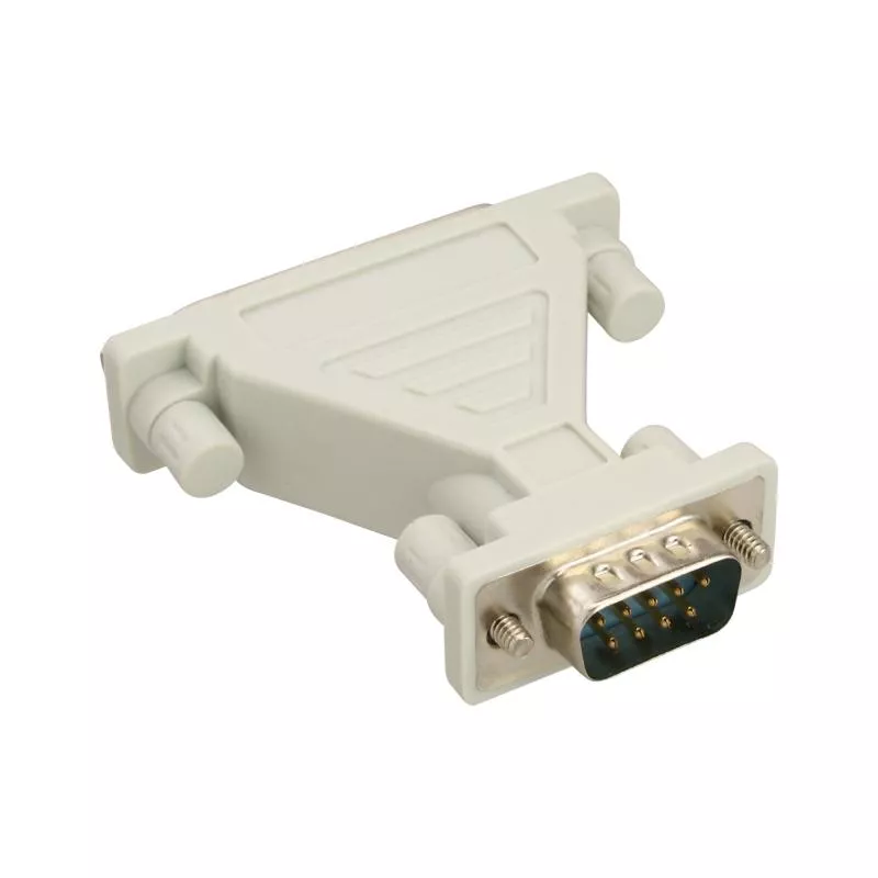InLine® AT-Adapter 25pol Sub D Buchse an 9pol Sub D Stecker