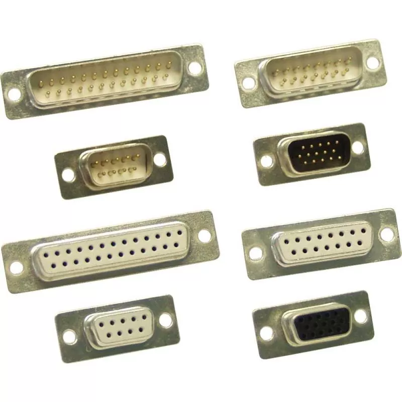 InLine® Sub D Buchse 9pol Lötversion