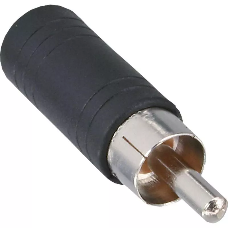 InLine® Audio Adapter Cinch Stecker auf 3,5mm Klinke Buchse Mono InLine® Audio Adapter Cinch Stecker auf 3,5mm Klinke Buchse Mono