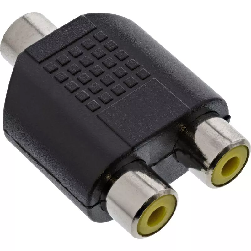 InLine® Audio Adapter 3,5mm Klinke Buchse Mono an 2x Cinch Buchse InLine® Audio Adapter 3,5mm Klinke Buchse Mono an 2x Cinch Buchse