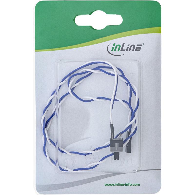 InLine® Strom Reset-Taster mit Kabel 0,3m