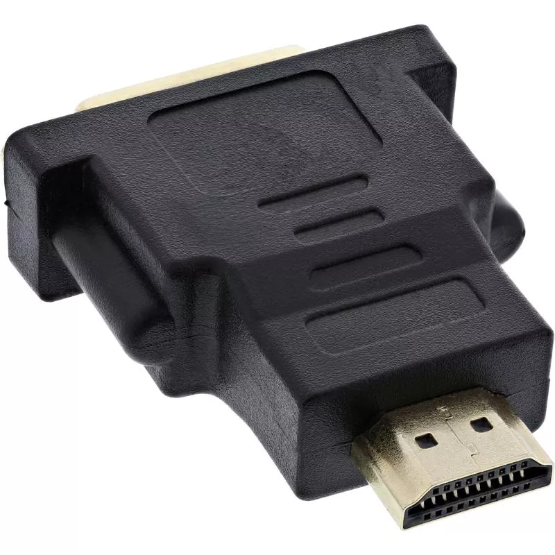 HDMI-DVI Adapter – HDMI Stecker auf DVI Buchse, 4K kompatibel, vergoldete Kontakte HDMI-DVI Adapter – HDMI Stecker auf DVI Buchse, 4K kompatibel, vergoldete Kontakte