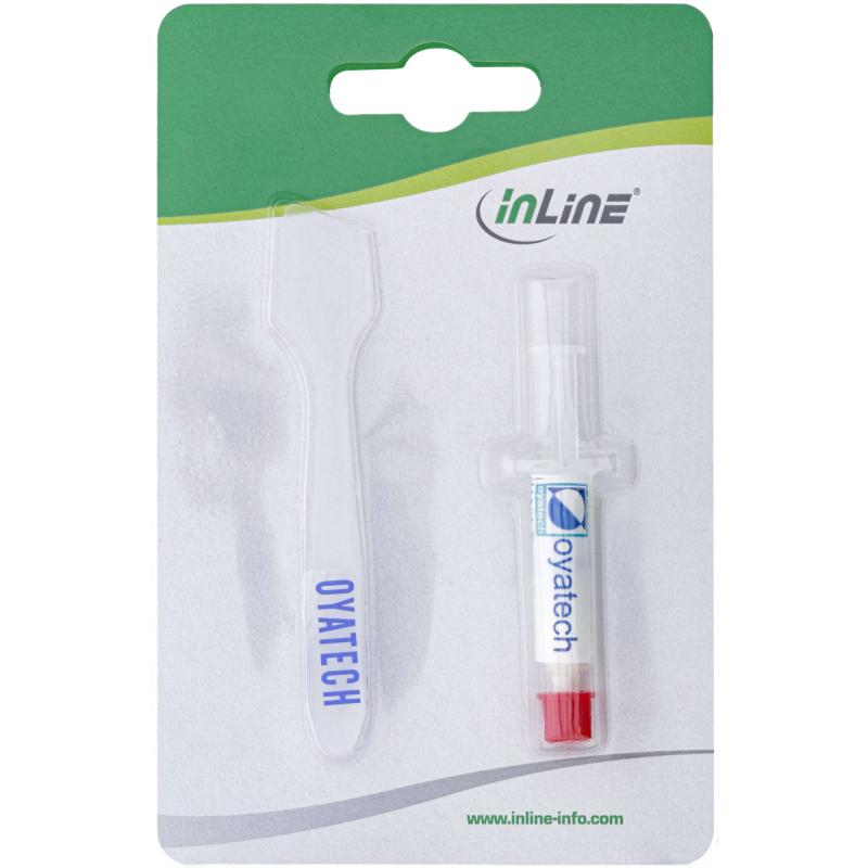 InLine® Wärmeleitpaste 0,5g mit Spatel