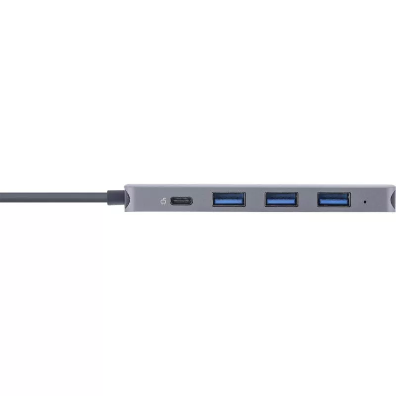 InLine® USB 3.2 USB-Typ C Multi Hub (4x USB-A 5Gb/s + USB Typ-C (Data/PD 87W), OTG, Aluminiumgehäuse InLine® USB 3.2 USB-Typ C Multi Hub (4x USB-A 5Gb/s + USB Typ-C (Data/PD 87W), OTG, Aluminiumgehäuse