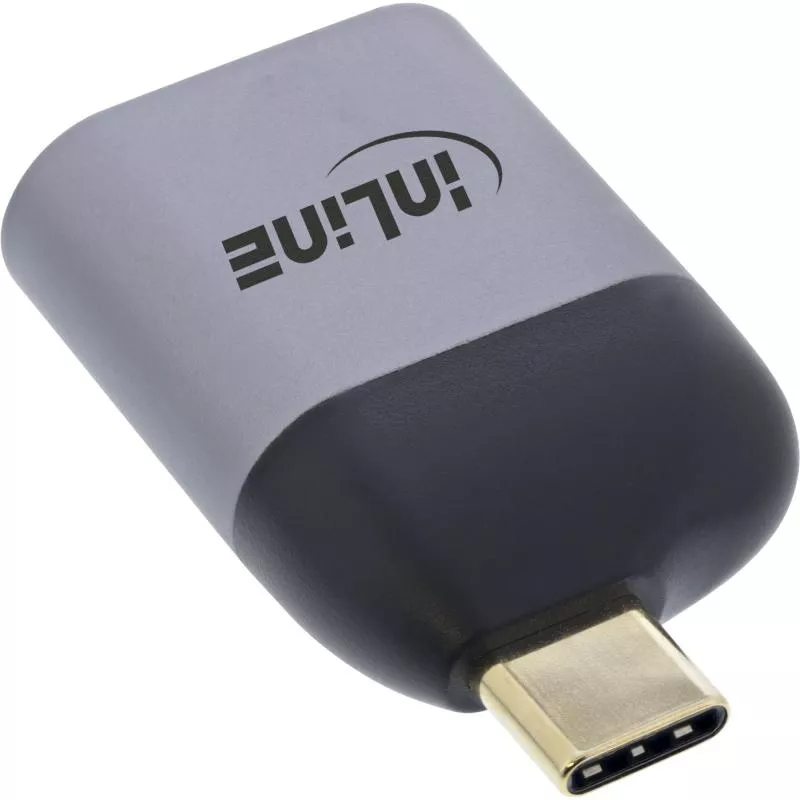 InLine® USB Display Konverter USB Typ-C Stecker zu DisplayPort Buchse (DP Alt Mode) 8K@60Hz InLine® USB Display Konverter USB Typ-C Stecker zu DisplayPort Buchse (DP Alt Mode) 8K@60Hz