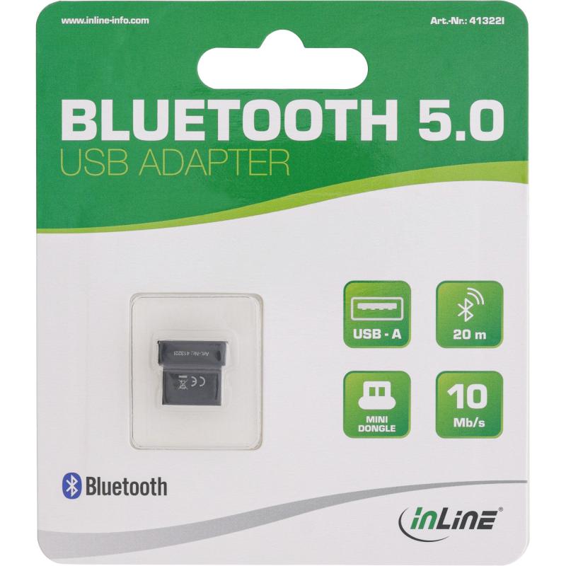 InLine® Bluetooth 5.0 USB Adapter
