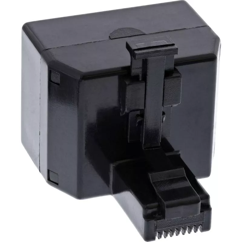 InLine® ISDN Verteiler 1x RJ45 Stecker an 2x RJ45 Buchse ohne Endwiderstand InLine® ISDN Verteiler 1x RJ45 Stecker an 2x RJ45 Buchse ohne Endwiderstand
