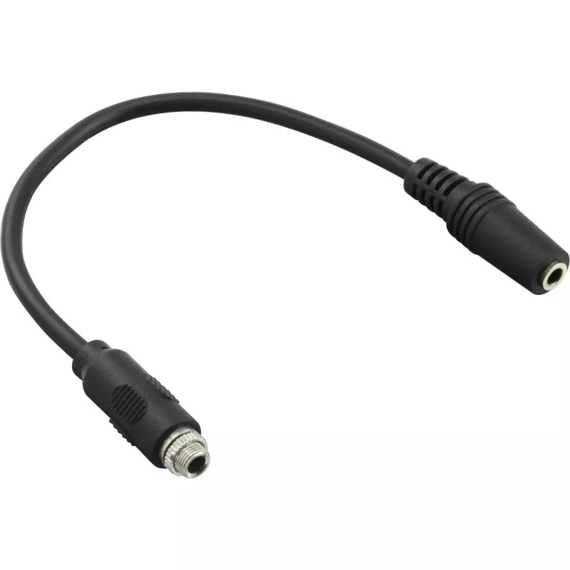 InLine® Audio Adapterkabel zum Einbau 1x mit Gewinde 3,5mm Stereo Buchse/Buchse 0,2m InLine® Audio Adapterkabel zum Einbau 1x mit Gewinde 3,5mm Stereo Buchse/Buchse 0,2m