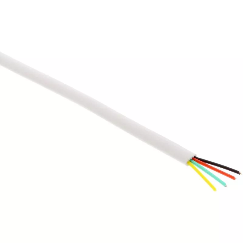 InLine® Modularkabel 4adrig Flachband weiß 100m Ring InLine® Modularkabel 4adrig Flachband weiß 100m Ring
