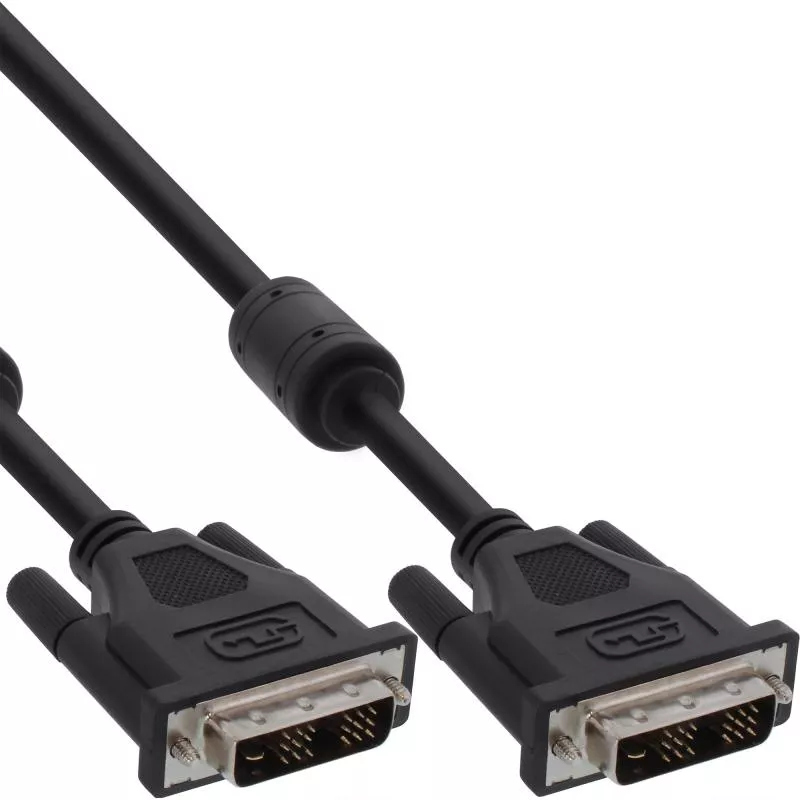 InLine® DVI-D Kabel digital 18+1 Stecker / Stecker Single Link