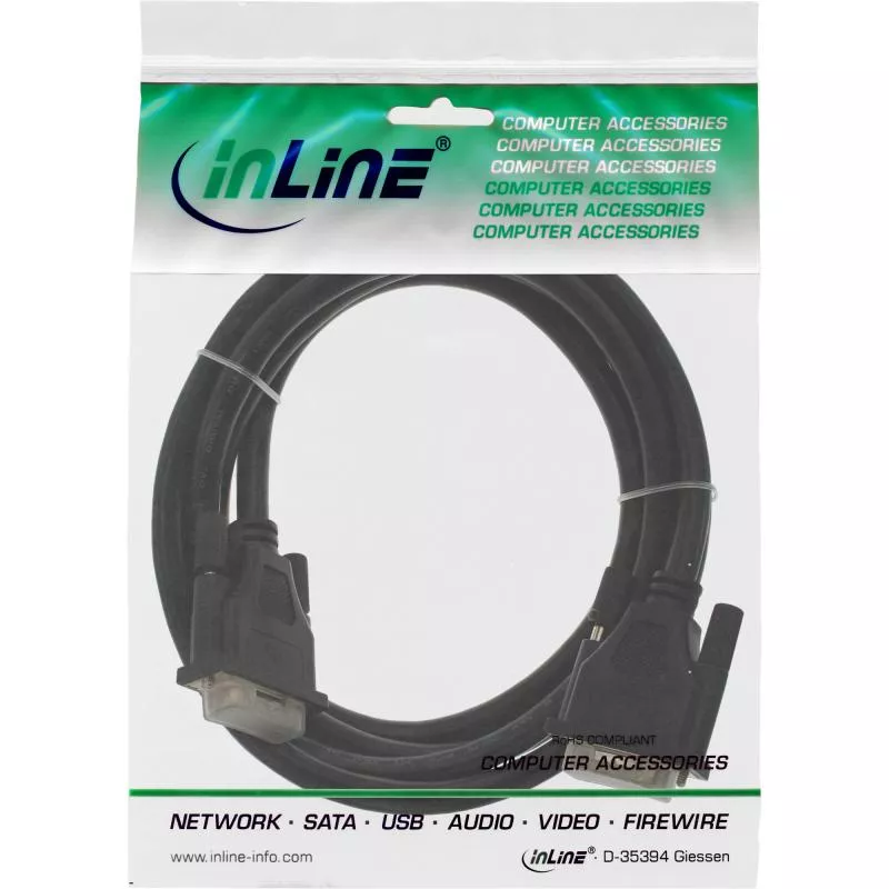 DVI-D Kabel digital – 24+1 Stecker/Stecker, Dual Link, 5m