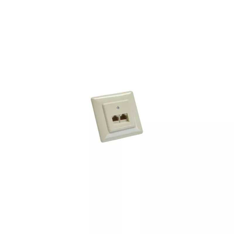 InLine® ISDN Anschlussdose 2x RJ45 Buchse Unterputz Schraubanschluss 2x 8-fach InLine® ISDN Anschlussdose 2x RJ45 Buchse Unterputz Schraubanschluss 2x 8-fach