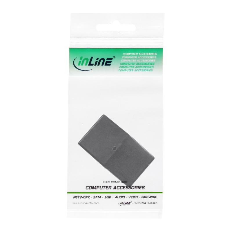 InLine® Modular Kupplung RJ12 Buchse / Buchse