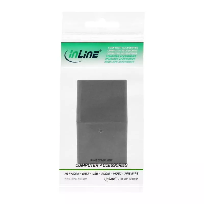 InLine® Modular Kupplung RJ10 4P4C Buchse / Buchse InLine® Modular Kupplung RJ10 4P4C Buchse / Buchse