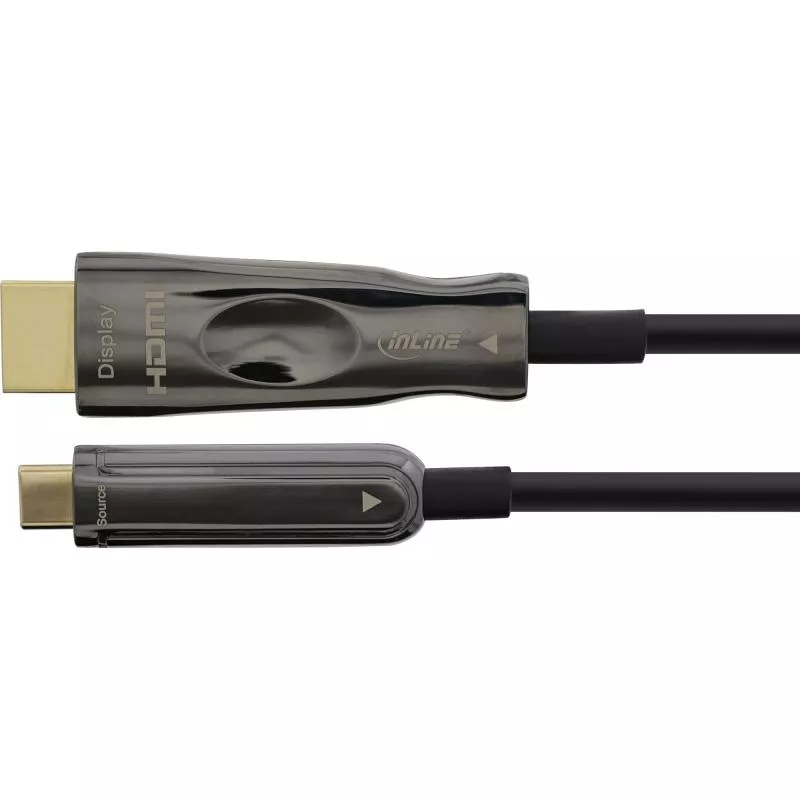 InLine® USB Display AOC Kabel USB Typ-C Stecker zu HDMI Stecker