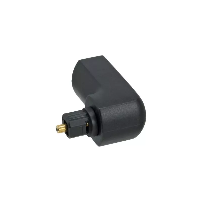 InLine® OPTO Audio Adapter Toslink Buchse / Stecker 90° gewinkelt