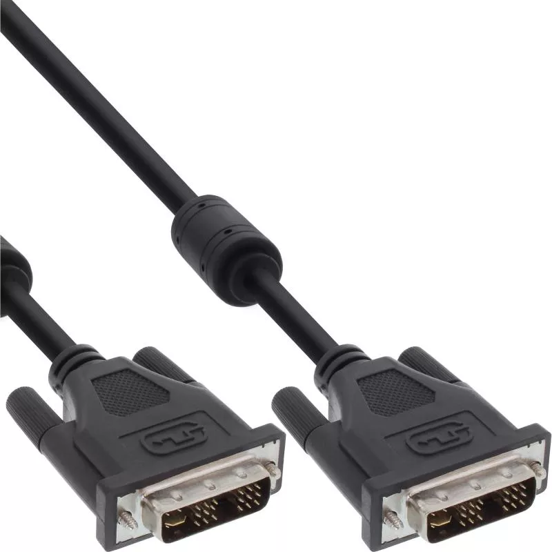 InLine® DVI-I Kabel digital/analog 24+5 Stecker / Stecker Dual Link 3m