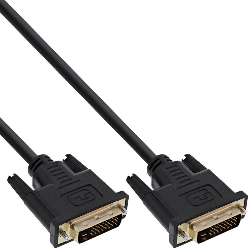 DVI-D Anschlusskabel Premium – 24+1 Stecker/Stecker, Dual Link