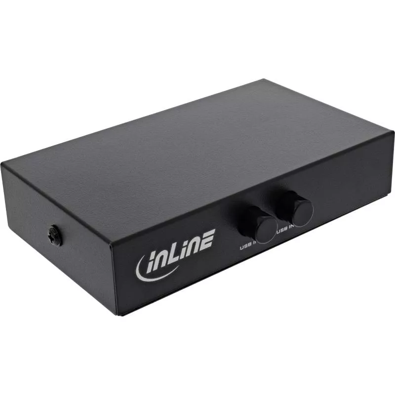InLine® USB Data Switch 1 USB Gerät an 2 PC's manuell InLine® USB Data Switch 1 USB Gerät an 2 PC's manuell