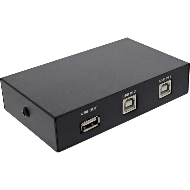 InLine® USB Data Switch 1 USB Gerät an 2 PC's manuell InLine® USB Data Switch 1 USB Gerät an 2 PC's manuell