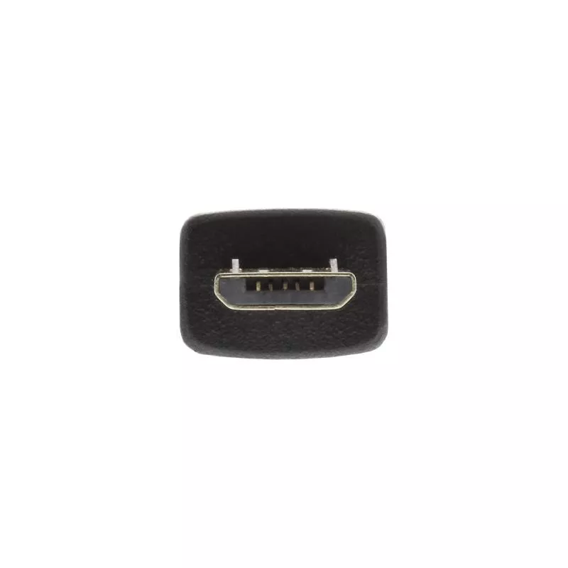 InLine® Micro-USB 2.0 Kabel USB-A Stecker an Micro-B Stecker schwarz 1,8m