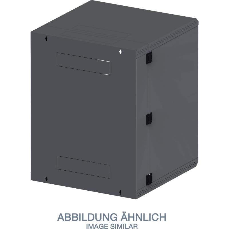 Triton RBA-12-AD5-BAX-A1 19" Wandschrank 12HE 600x515mm zweiteilig schwarz