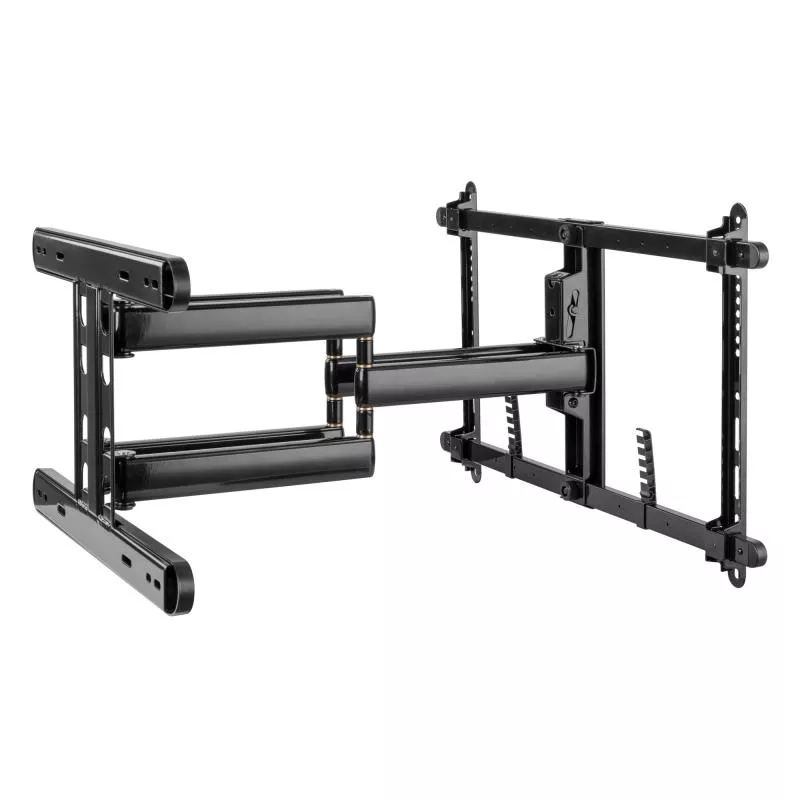 InLine® Premium Aluminium Wandhalterung für Flach-TV (37-80") max. 70kg schwarz