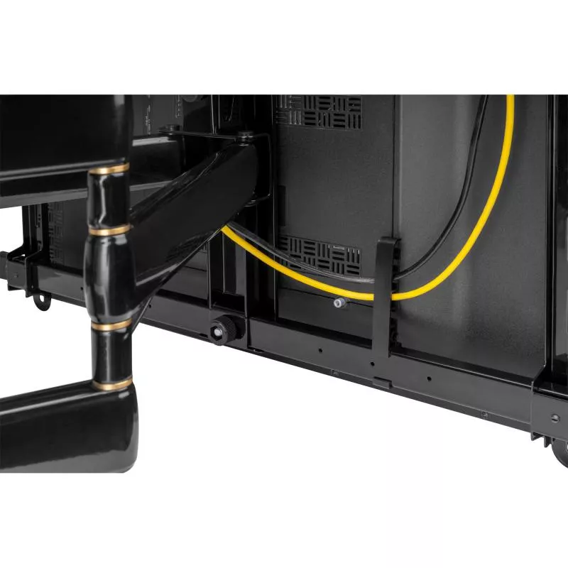 InLine® Premium Aluminium Wandhalterung für Flach-TV (37-80") max. 70kg schwarz