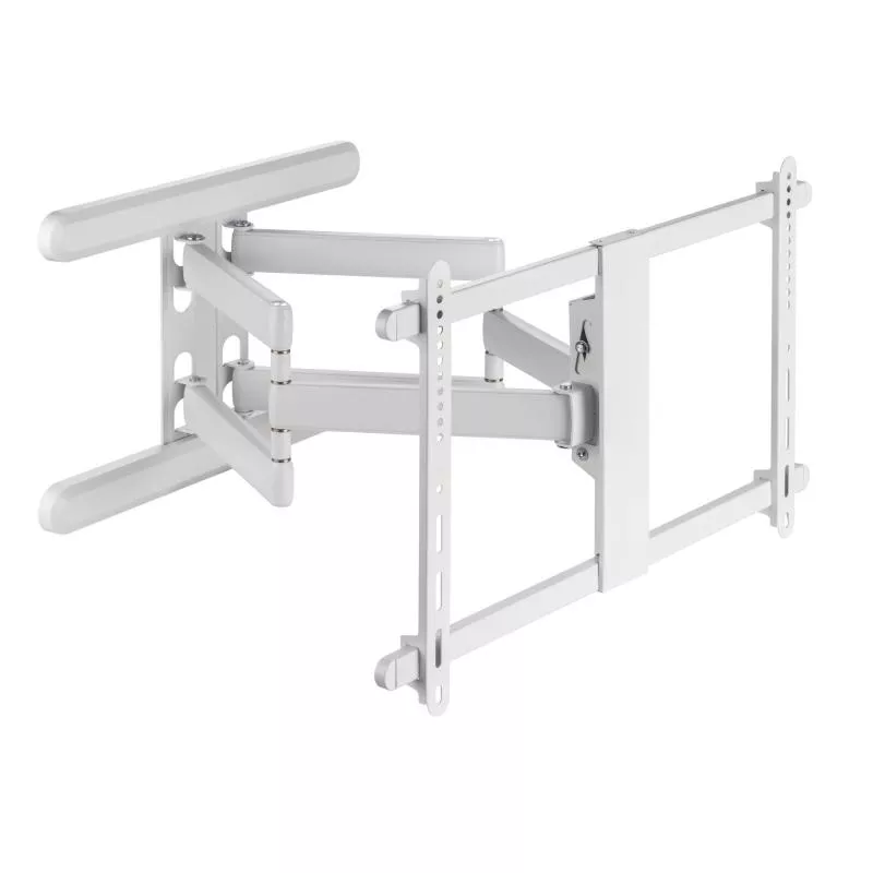 InLine® Premium Aluminium Wandhalterung für Flach-TV (37-80") max. 70kg weiß