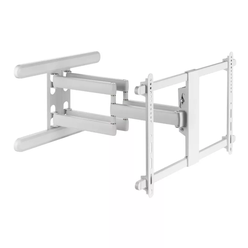 InLine® Premium Aluminium Wandhalterung für Flach-TV (37-80") max. 70kg weiß