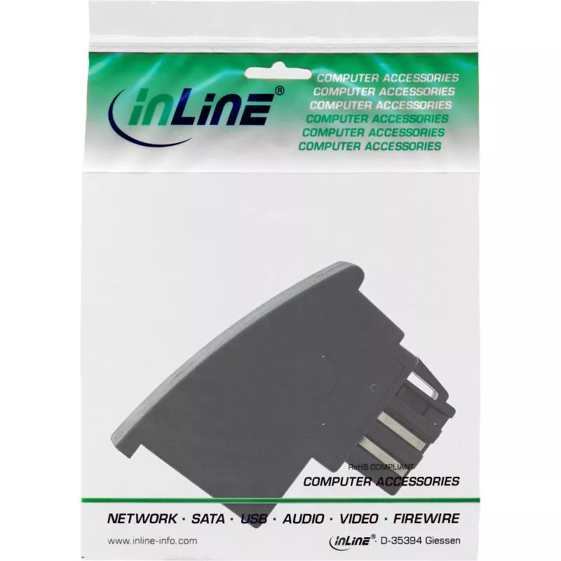 InLine® TAE-N Adapter TAE-N Stecker auf RJ11 Buchse 6P4C InLine® TAE-N Adapter TAE-N Stecker auf RJ11 Buchse 6P4C