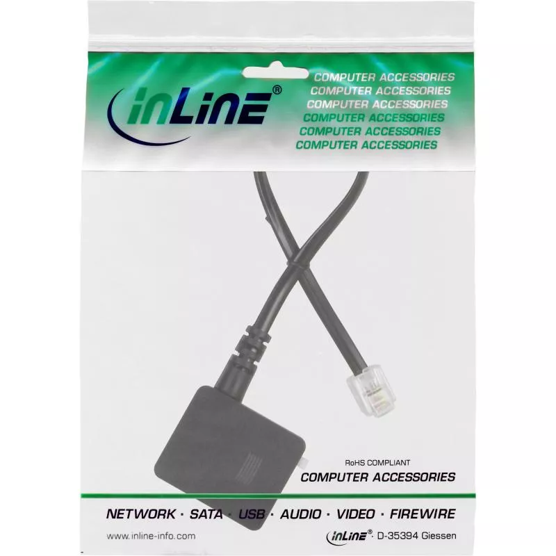 TAE Adapterkabel – RJ11 Stecker auf TAE-N Buchse TAE Adapterkabel – RJ11 Stecker auf TAE-N Buchse