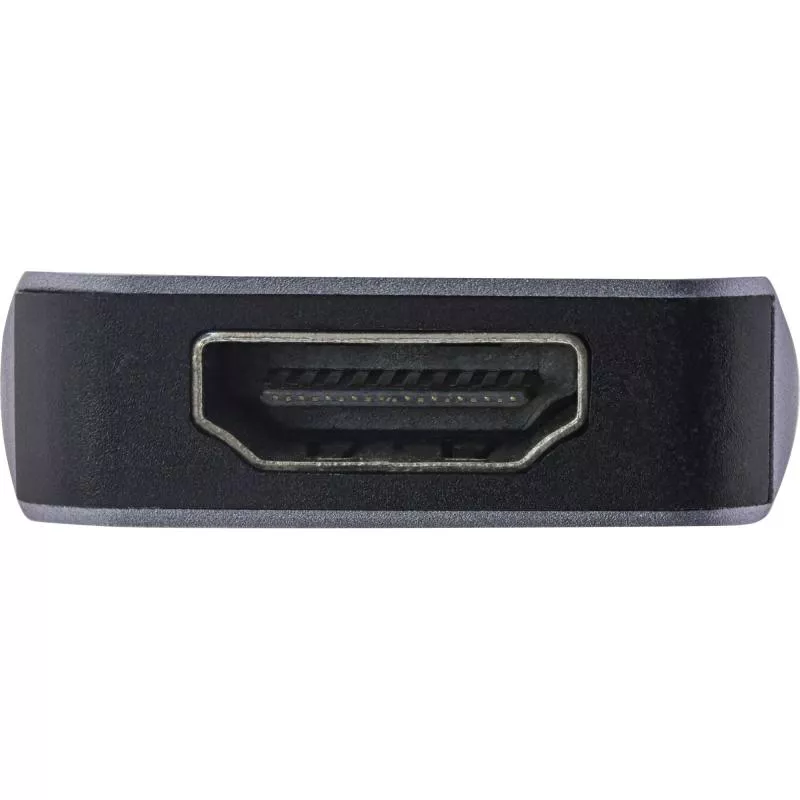 InLine® Multifunktions-Hub USB 3.2 Gen.1 2x USB-A 5Gb/s + HDMI 4K/30Hz + Cardreader Aluminium grau