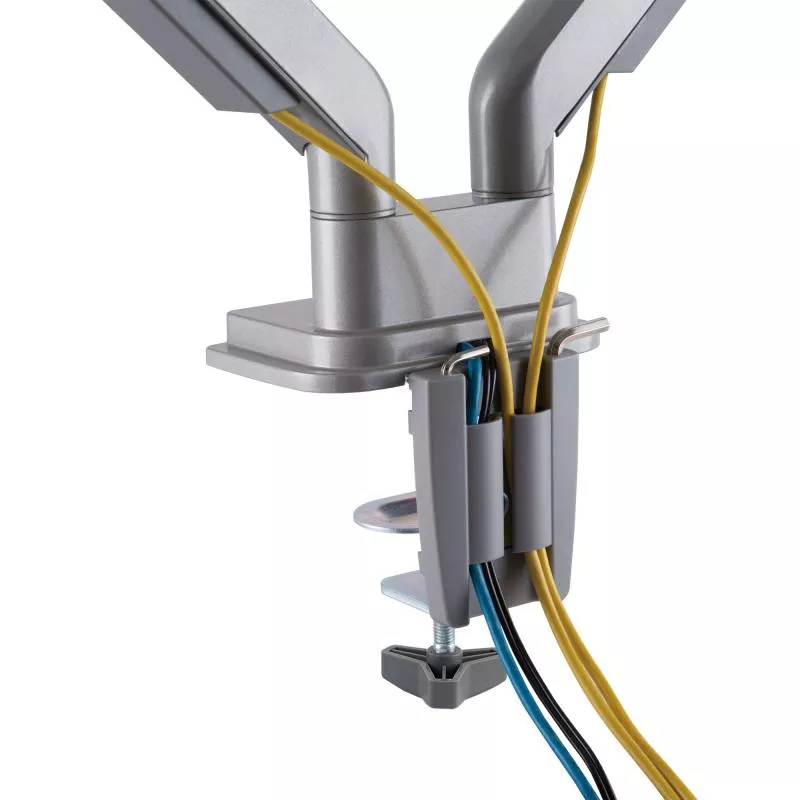 InLine® Tischhalterung mit Lifter und USB/Audio beweglich für zwei Monitore bis 81cm (32") max. 9kg InLine® Tischhalterung mit Lifter und USB/Audio beweglich für zwei Monitore bis 81cm (32") max. 9kg