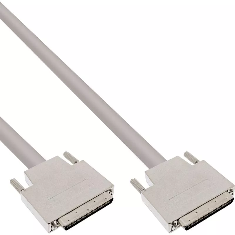 InLine® SCSI U320 Kabel 68pol micro Centronics (VHD) Stecker / Stecker 0,9m InLine® SCSI U320 Kabel 68pol micro Centronics (VHD) Stecker / Stecker 0,9m