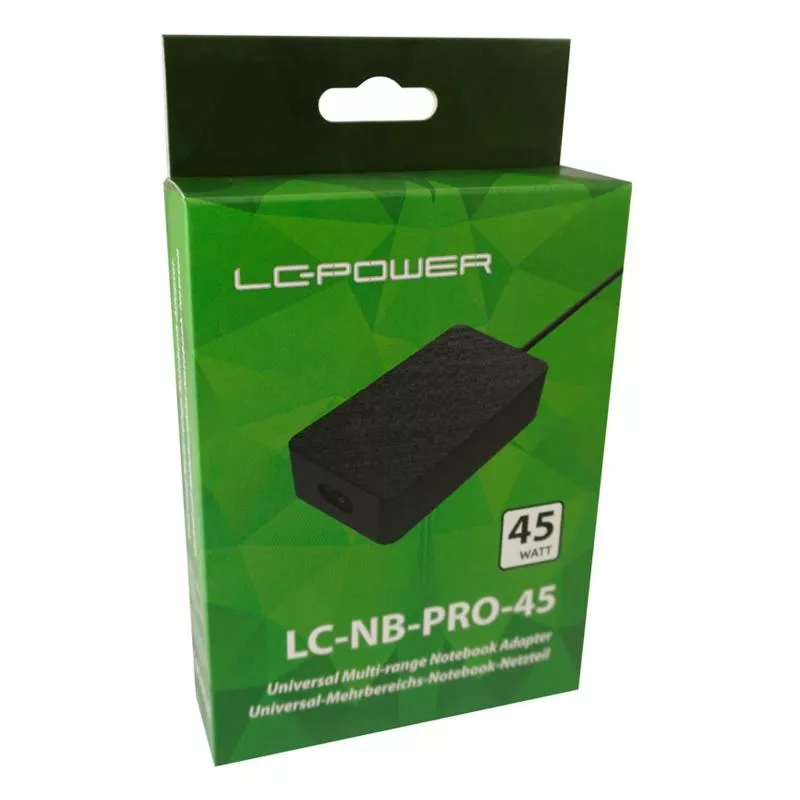 LC-Power LC-NB-PRO-45 Universal Netzteil für Notebooks 45W