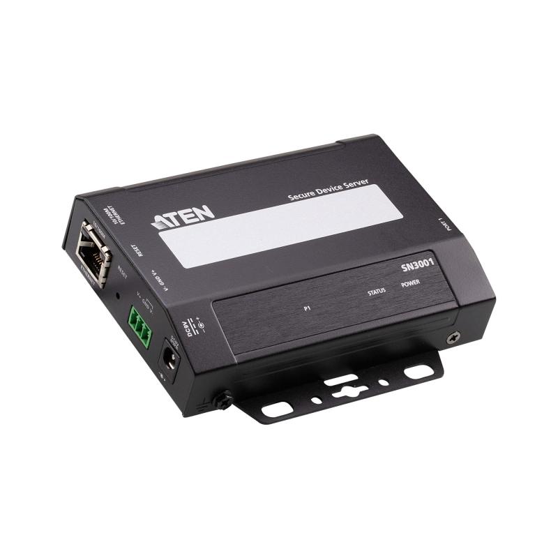 ATEN SN3001 1-Port RS-232 Secure Device Server 10/100Mb/s