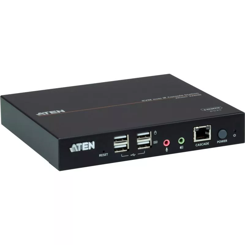 ATEN KA8288 KVM-Konsolen-Station, Dual HDMI, USB, Audio, KVM over IP