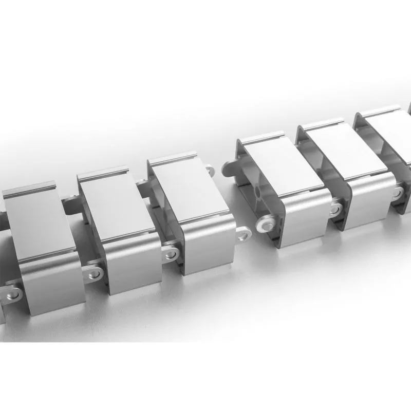 Flexibler Kabelkanal mit Tischbefestigung – 4-Kammer-System – bis 1,28 m – grau Flexibler Kabelkanal mit Tischbefestigung – 4-Kammer-System – bis 1,28 m – grau