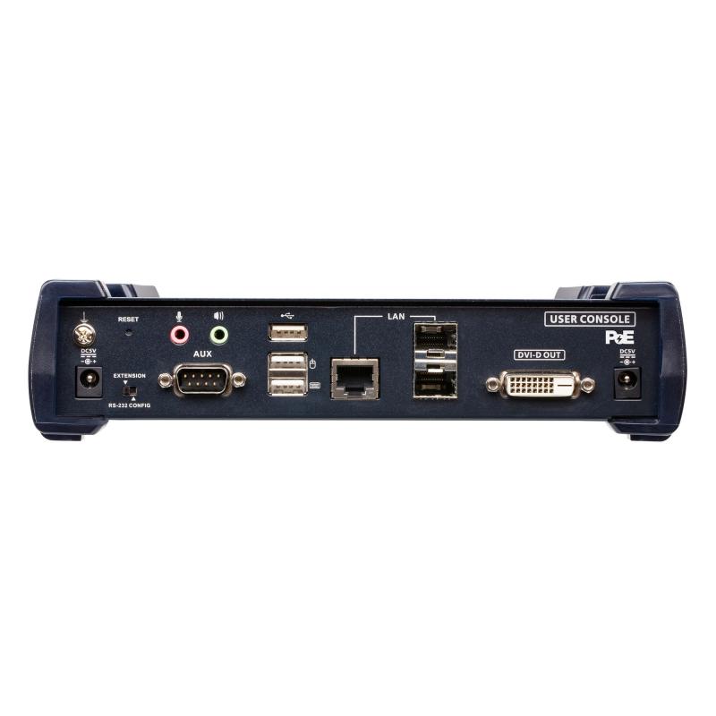ATEN KE6922R 2K DVI-D Dual-Link KVM over IP Empfänger mit Dual SFP & PoE 2K DVI-D Dual-Link KVM over IP Sender mit Dual SFP & PoE