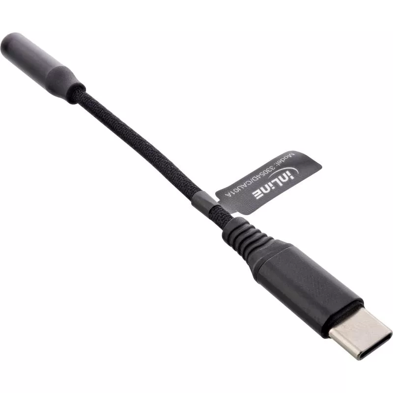 InLine® USB-C Audio Adapterkabel USB-C zu 3,5mm Buchse