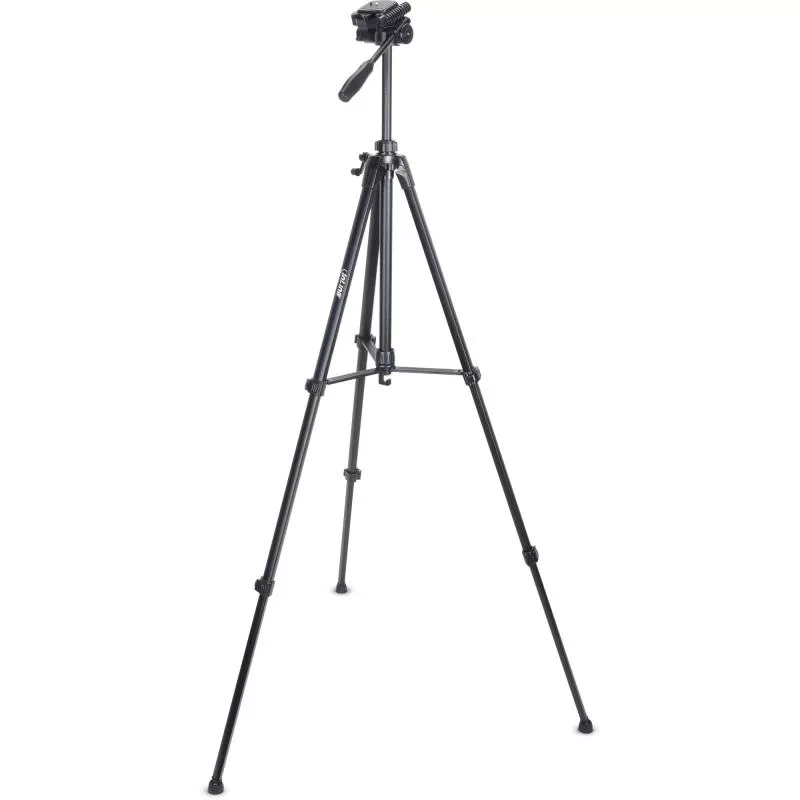 InLine® Stativ für Digitalkameras und Videokameras Aluminium schwarz Höhe max. 1,73m