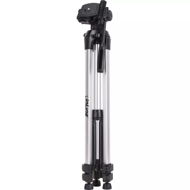 InLine® Stativ für Digitalkameras und Videokameras Aluminium Höhe max. 1,73m