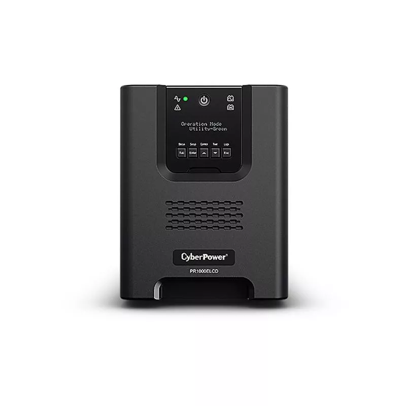 CyberPower PR1000ELCD SmartApp Line-Interactive 1000VA/900W, Tower