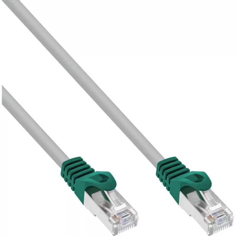 InLine® Patchkabel Cat.5e, Crossover, SF/UTP, PVC, Kupfer/Aluminium, AWG26, grau InLine® Patchkabel Cat.5e, Crossover, SF/UTP, PVC, Kupfer/Aluminium, AWG26, grau